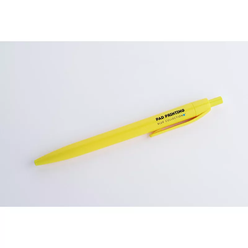 Długopis plastikowy BASIC - żółty (19232-12)