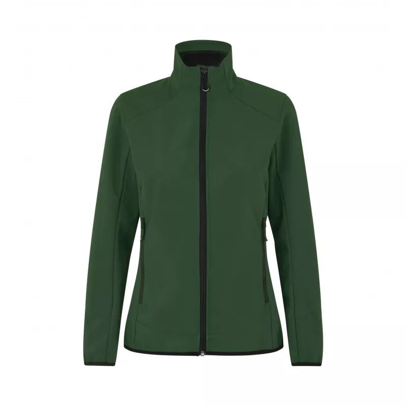 Kurtka damska ID softshell CORE 0856 290 g/m² - Bottle Green  (0856-BOTTLE GREEN)