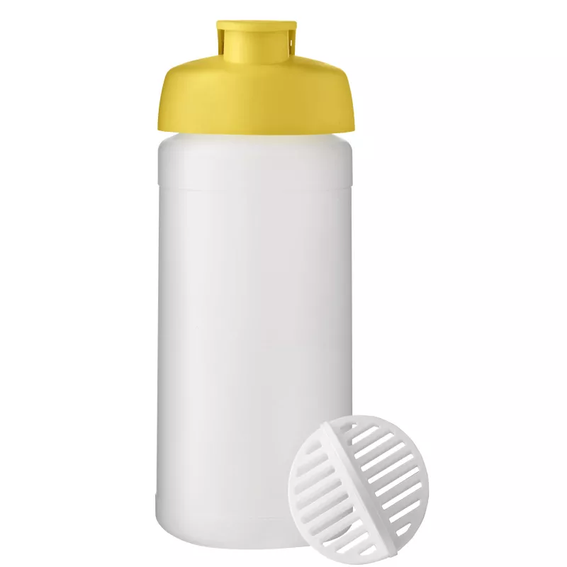 Shaker Baseline Plus o pojemności 500 ml - Szroniony bezbarwny-Żółty (21070211)
