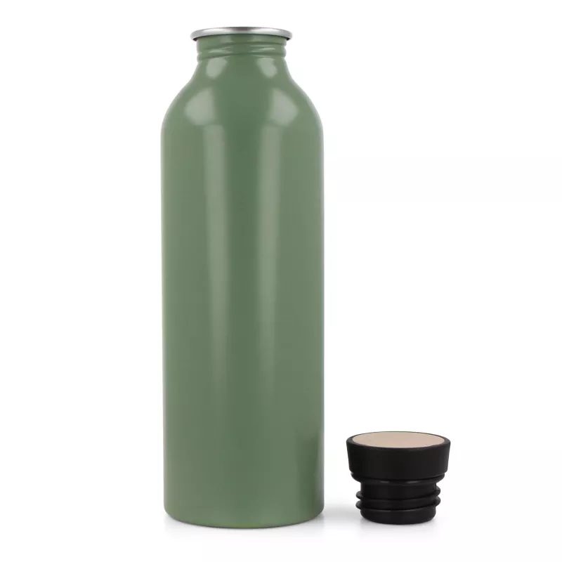 Butelka na wodę Jekyll z aluminium pochodzącego z recyklingu 550 ml - Oliwkowa zieleń (LT98708-N0043)