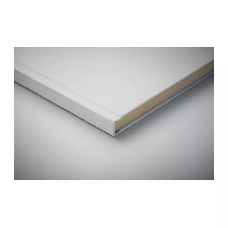 Notes A5 z trzciny cukrowej 80 kartek w linię SUGAR - Bialy (MO2695-06)