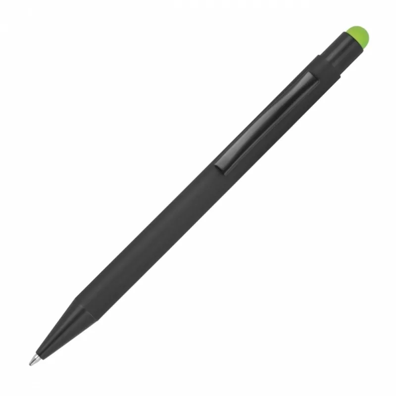 Długopis metalowy touch pen soft touch OHARA - jasnozielony (462429)