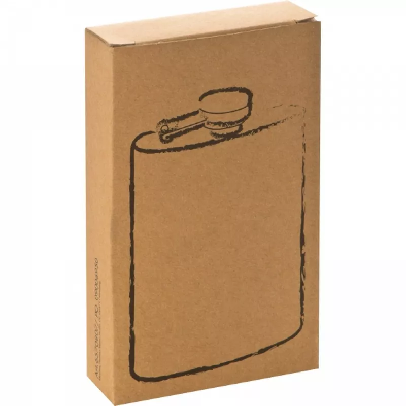 Piersiówka 104 ml PERCY - szary (6570807)