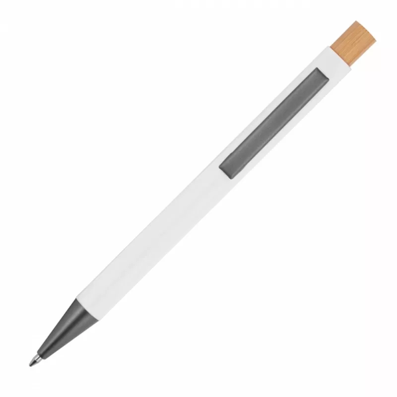 Długopis z aluminium z recyklingu ROSARIO - biały (1517806)