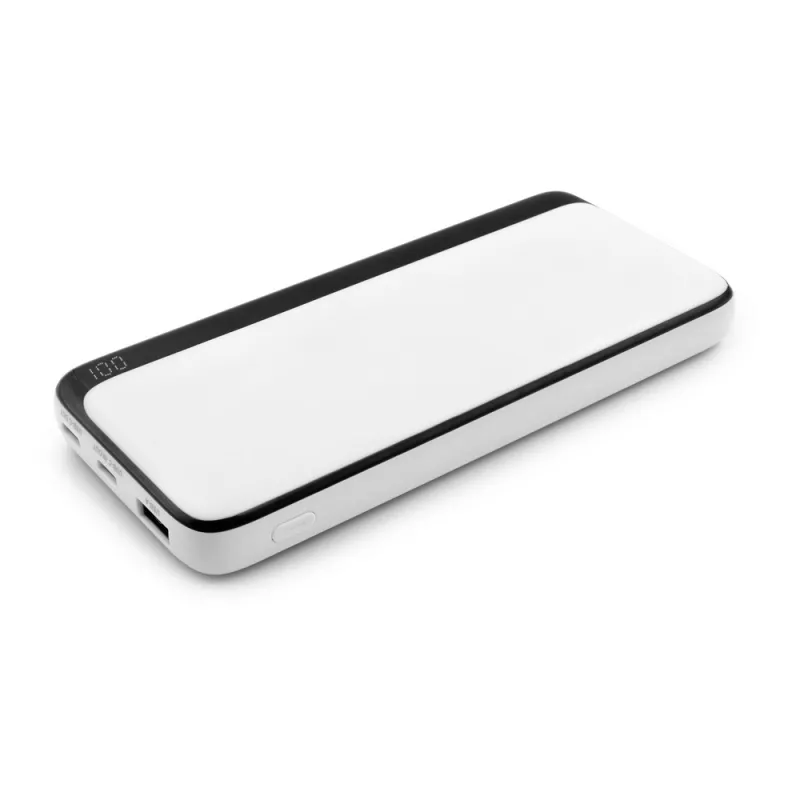 Power bank 10000 mAh | Dejerius - biały (VA113-02)