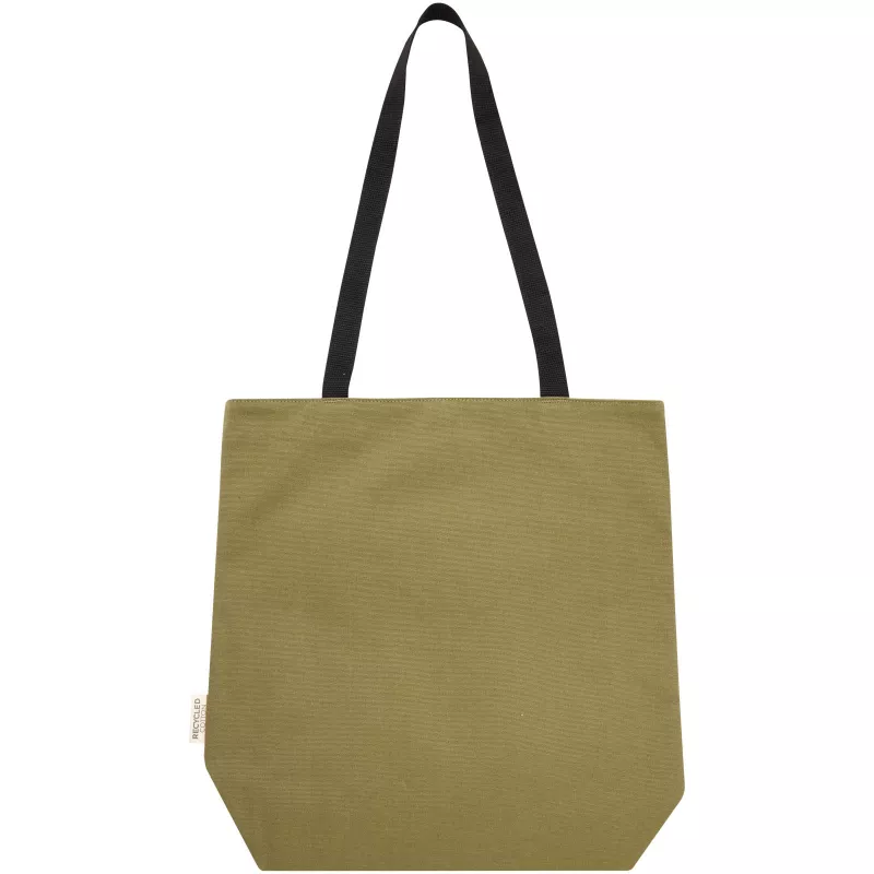 Joey uniwersalna torba na zakupy o pojemności 14 l z płótna z recyklingu z certyfikatem GRS - Oliwkowy (13004260)
