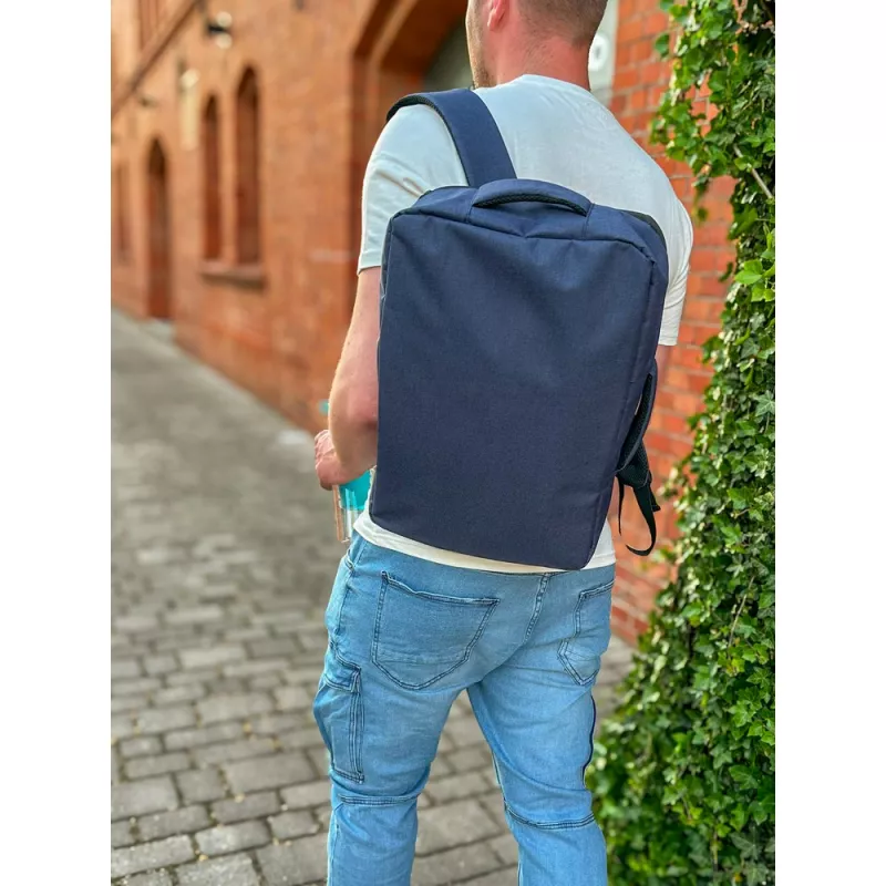 Plecak, torba na laptopa 15,6" RPET | Tahir - czarny (VA090-03)