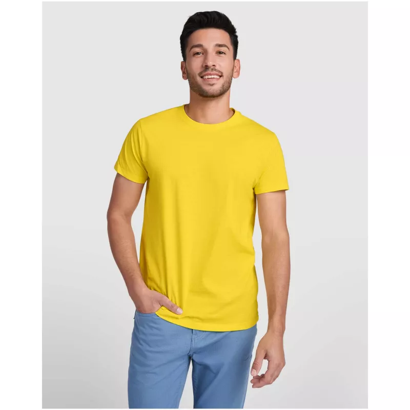 Dogo koszulka męska premium z krótkim rękawem - Żółty (R6502-YELLOW)