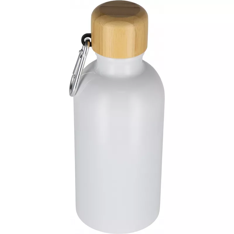 Butelka metalowa 400 ml MARILYN - biały (8497206)
