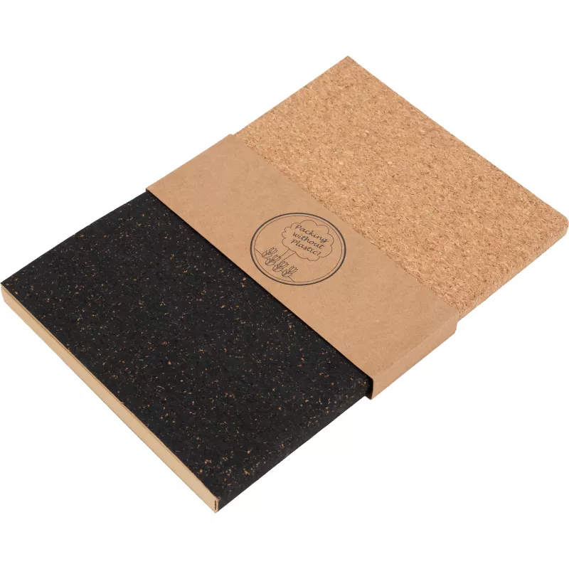 Notatnik A5 w kropki ATTILIO - czarny (2181103)