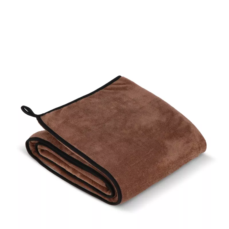 Dwuwarstwowy koc coral fleece 120 × 150 cm (500 g/m²) sublimacja - Taupe (LT97216-N0058)