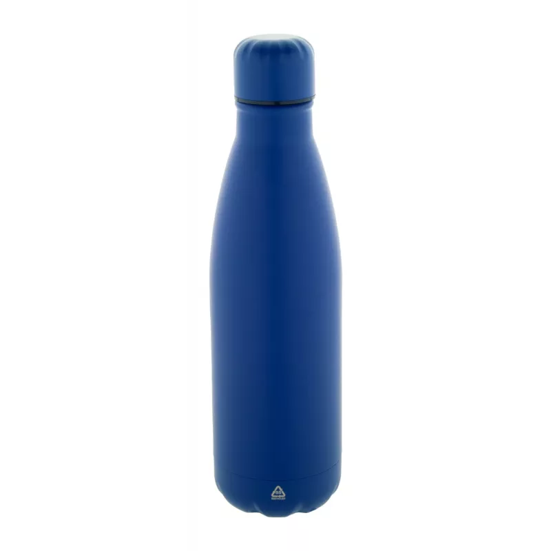 Refill butelka ze stali nierdzewnej z recyklingu - niebieski (AP808117-06)