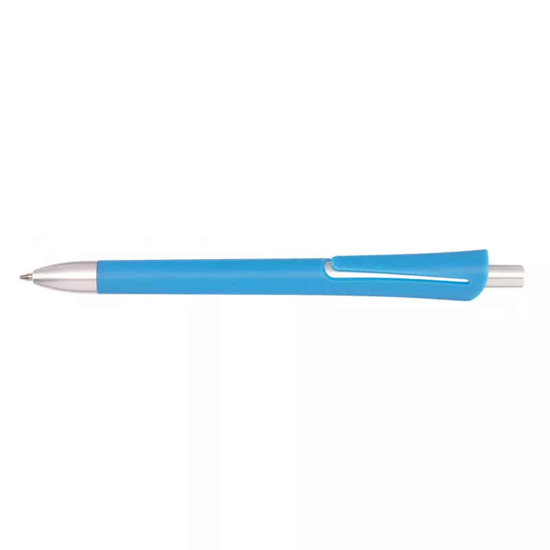 Długopis reklamowy plastikowy OREGON z korpusem kolor - jasnoniebieski (56-1102033)