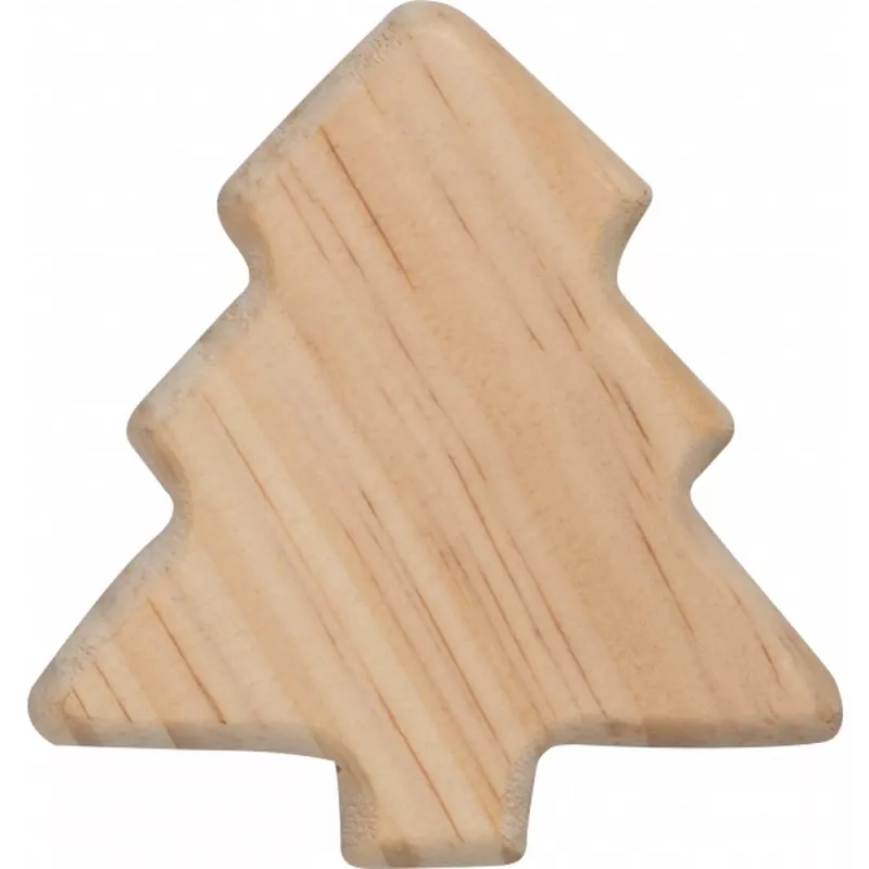 Drewniana podstawka do świeczki BURGOS - beżowy (424413)