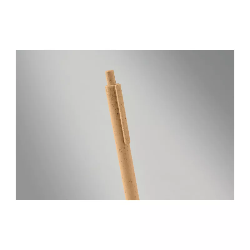 Długopis ze słomy pszenicznej PECAS - Pomaranczowy (MO9614-10)