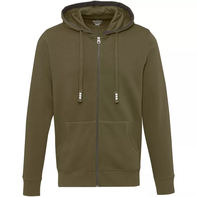 Rozpinana bluza z kapturem Arora - Forest Green2 (38211-FOREST2)
