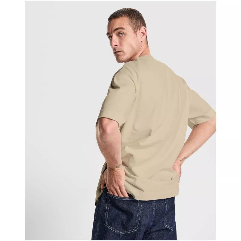 Chow - koszulka unisex z krótkim rękawem, fason oversize - Vintage White (R6561-VNTWHITE)