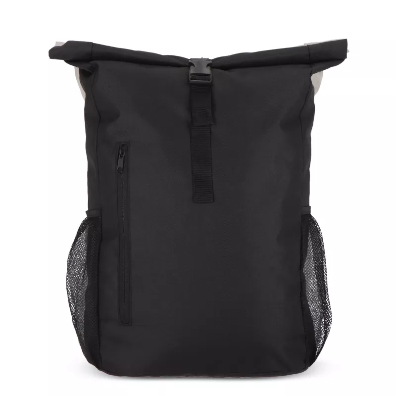 Plecak rowerowy R-PET 600D Rolltop 20L - czarny (LT95351-N0002)