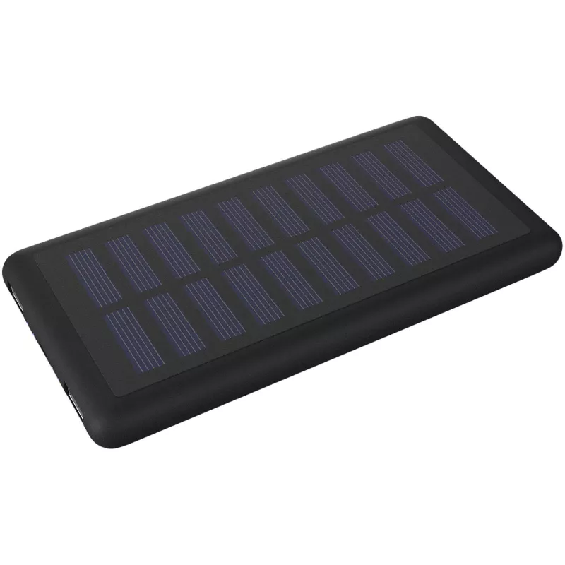 Solarny podświetlany powerbank SCX.design P30 - Czarny (2PX02190)