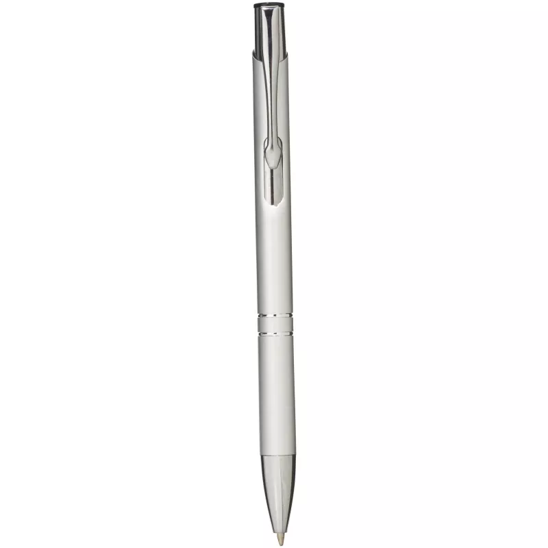 Aluminiowy długopis automatyczny Moneta - Srebrny (10710502)