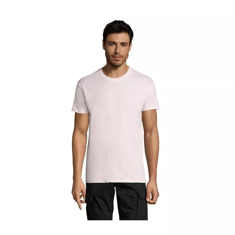 Koszulka unisex bawełniana 150 g/m² Sol's REGENT - Pale Pink (S11380-PP)