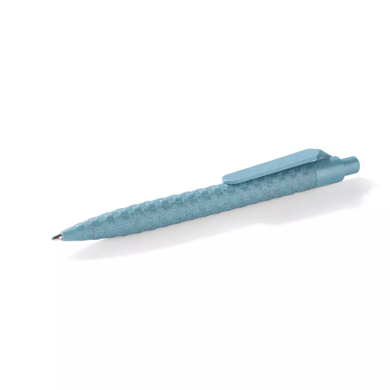 Długopis ze słomy pszennej ETNO - błękitny (19651-08)