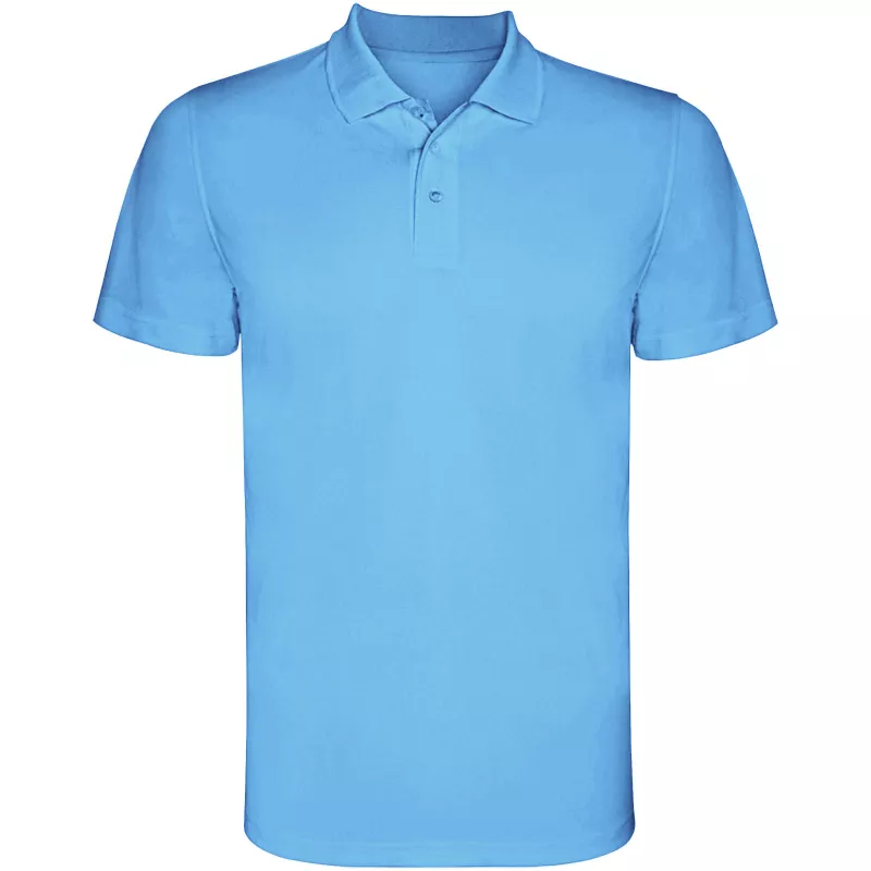 Sportowa koszulka polo z poliestru 150 g/m² ROLY MONZHA 0404 - Turkusowy (R0404-TURQUOIS)