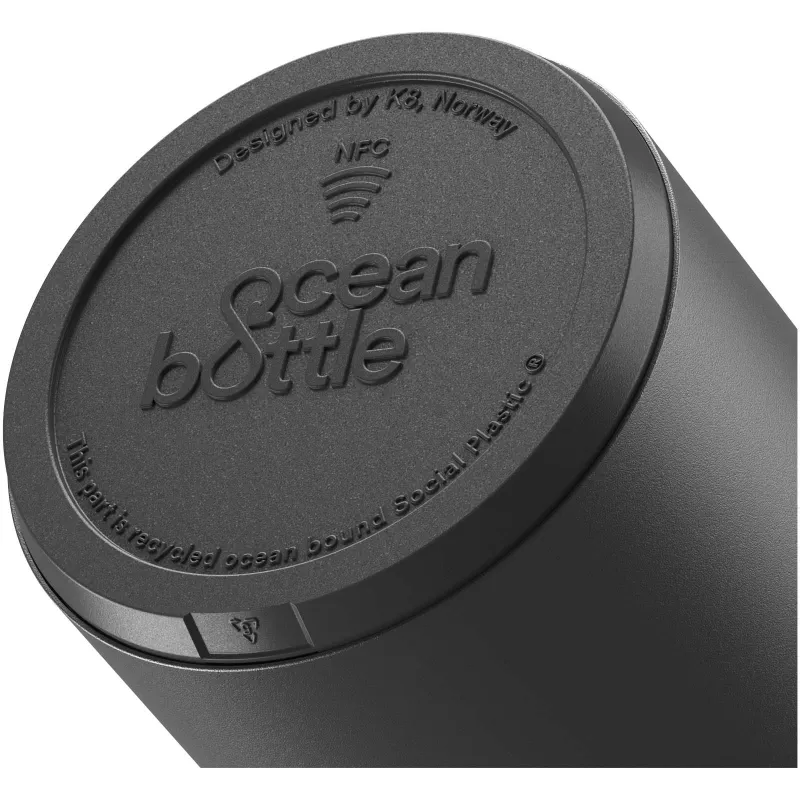 Ocean Bottle izolowany próżniowo bidon na wodę o pojemności 750 ml - Czarny (10085690)