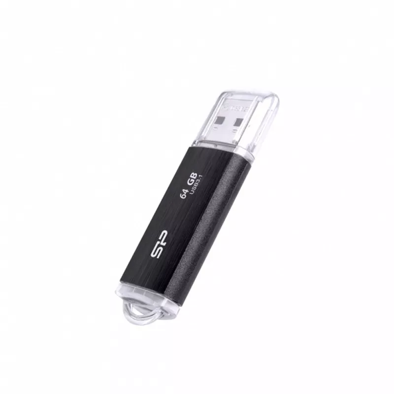 Pendrive Blaze B02, 32GB 3.1 Silicon Power - czarny (EG813903 64GB)
