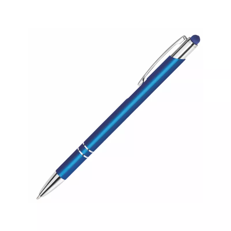 Metalowy długopis reklamowy BELLO Touch Pen - niebieski (BELLO-10A)