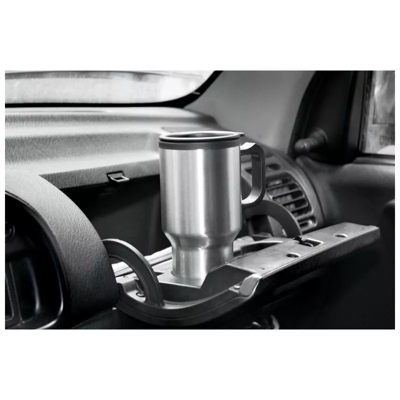 Kubek izotermiczny Car Comfort 420 ml z podgrzewaczem - srebrny (R08357)