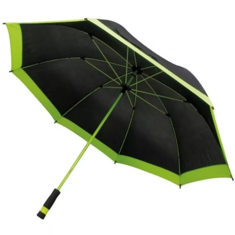 Parasol manualny Ø123 cm GET SEEN - czarny (152903)