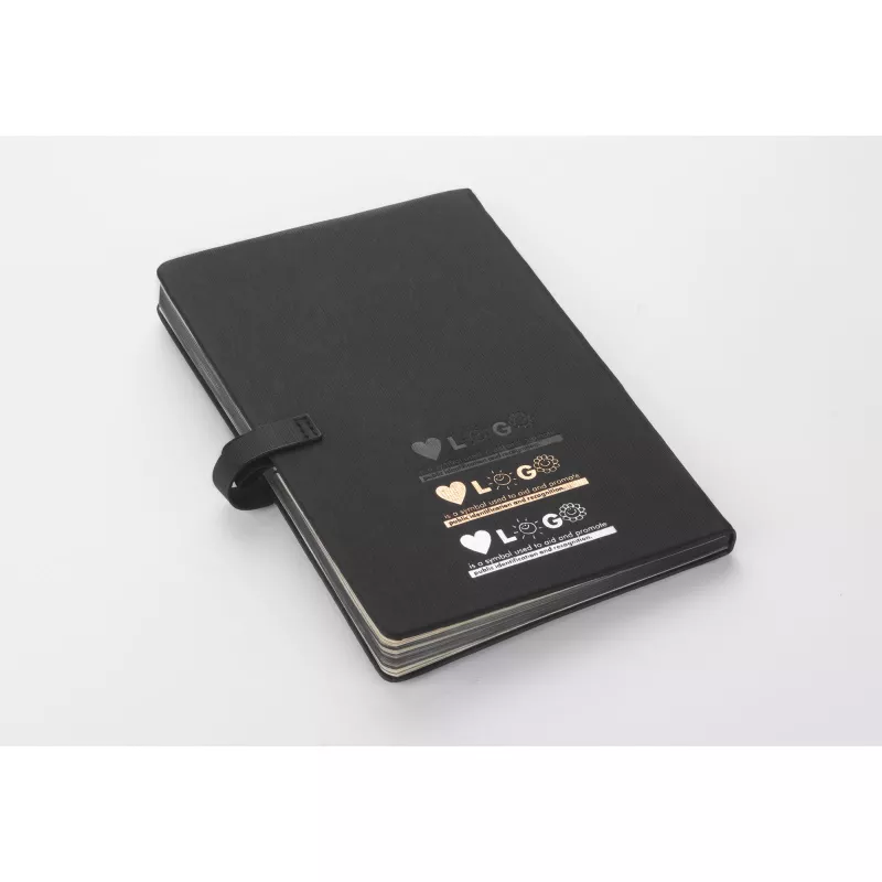 Notes MIND z pamięcią USB 16 GB, A5 - czarny (17690-02)