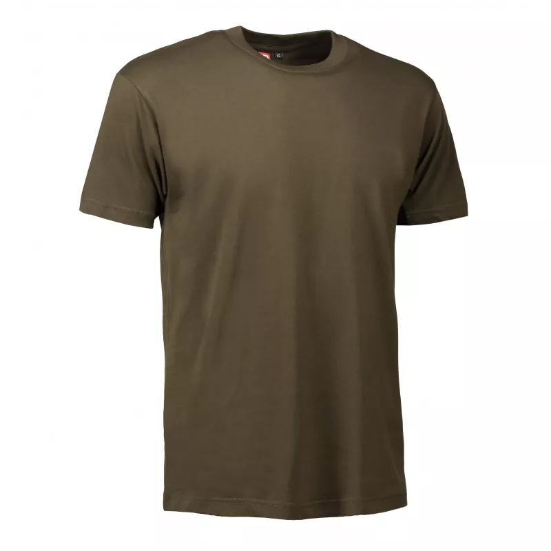 Koszulka bawełniana 175 g/m² ID T-TIME® 0510 - Olive (0510-OLIVE)