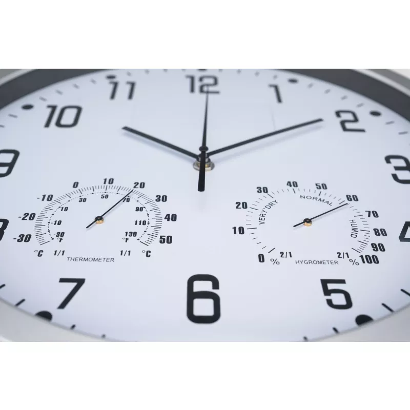 Zegar ścienny CrisMa MALCOLM - biały (4123806)