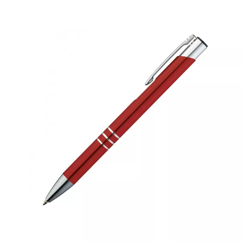 Długopis metalowy ASCOT - czerwony (333905)