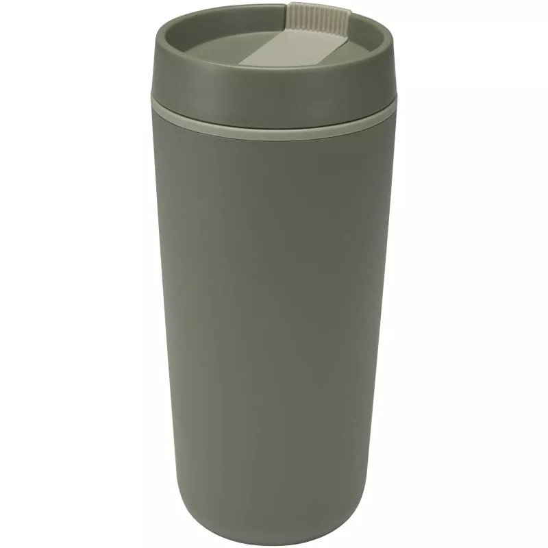 Sedona - kubek plastikowy o pojemności 480 ml, z podwójnymi ściankami - Zielony (10095361)