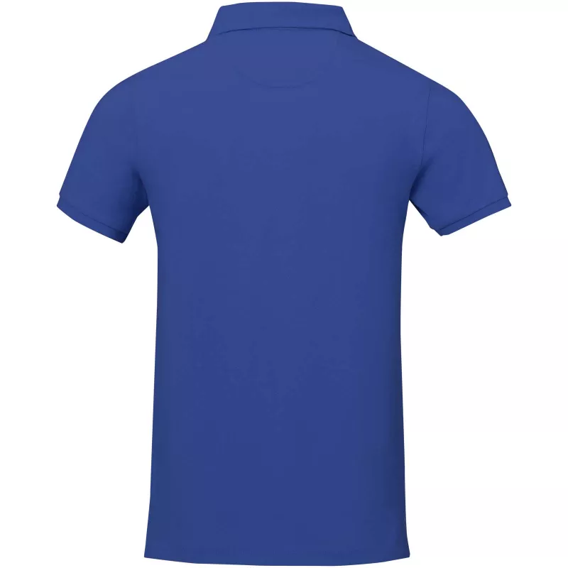 Męskie polo Calgary z krótkim rękawem - Niebieski (38080-BLUE)