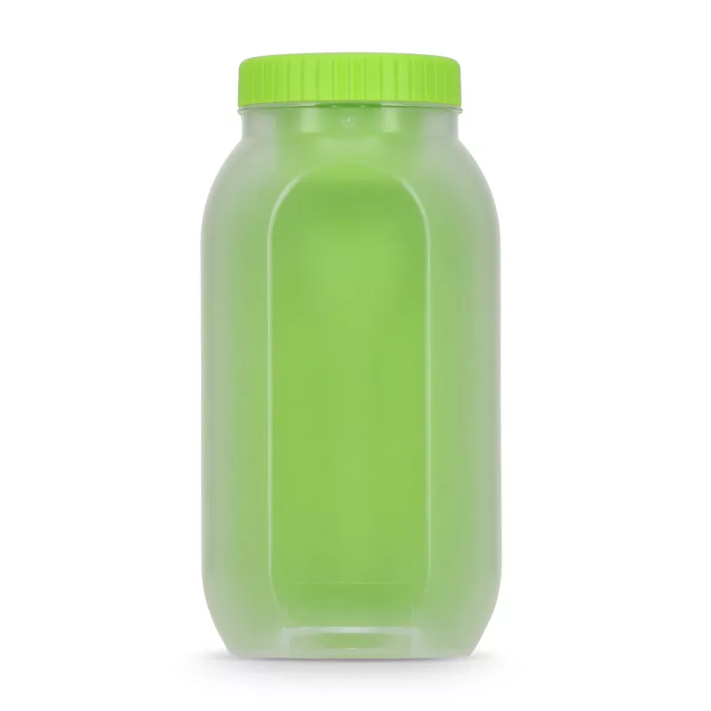 Pudełko na lunch z przegródką na sos, z łyżką i widelcem - jasnozielony (LT90427-N0032)