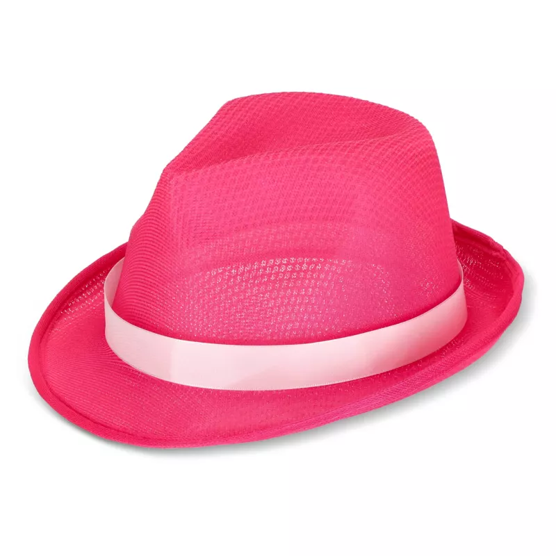 Kapelusz z opaską - fluorescencyjnoróżowy (LT90501-N9972)
