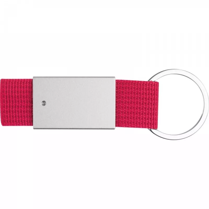 Brelok metalowy MARC - czerwony (9095705)