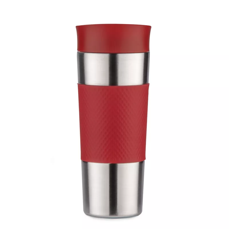 Kubek termiczny RONDE 425 ml - czerwony (16044-04)