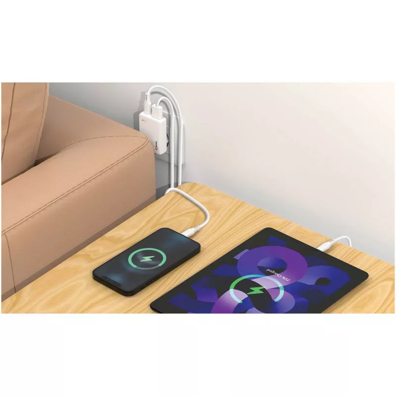 Ładowarka ścienna SKROSS® Slim 30 W (wersja europejska) - Biały (12461701)