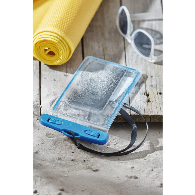 Torebka na telefon - niebieski, transparentny (56-0404926)