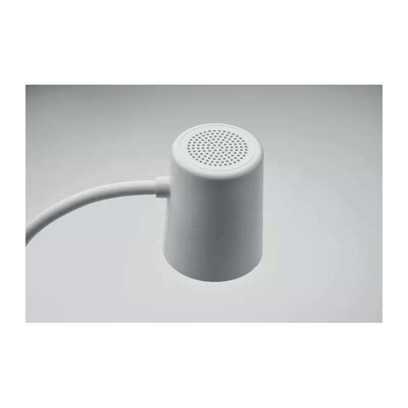 Lampka z ładowarką indukcyjną 15W i głośnikiem SPOT - Bialy (MO2124-06)