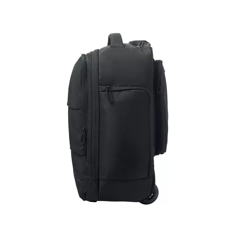 Plecak na kółkach na laptop 15" z RPET MAGNATE - Czarny (MO2985-03)
