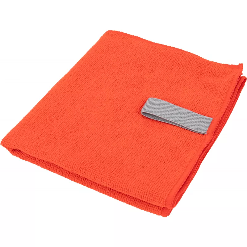 Mały ręcznik z mikrofibry 160 g/m² HUGH - czerwony (7475405)