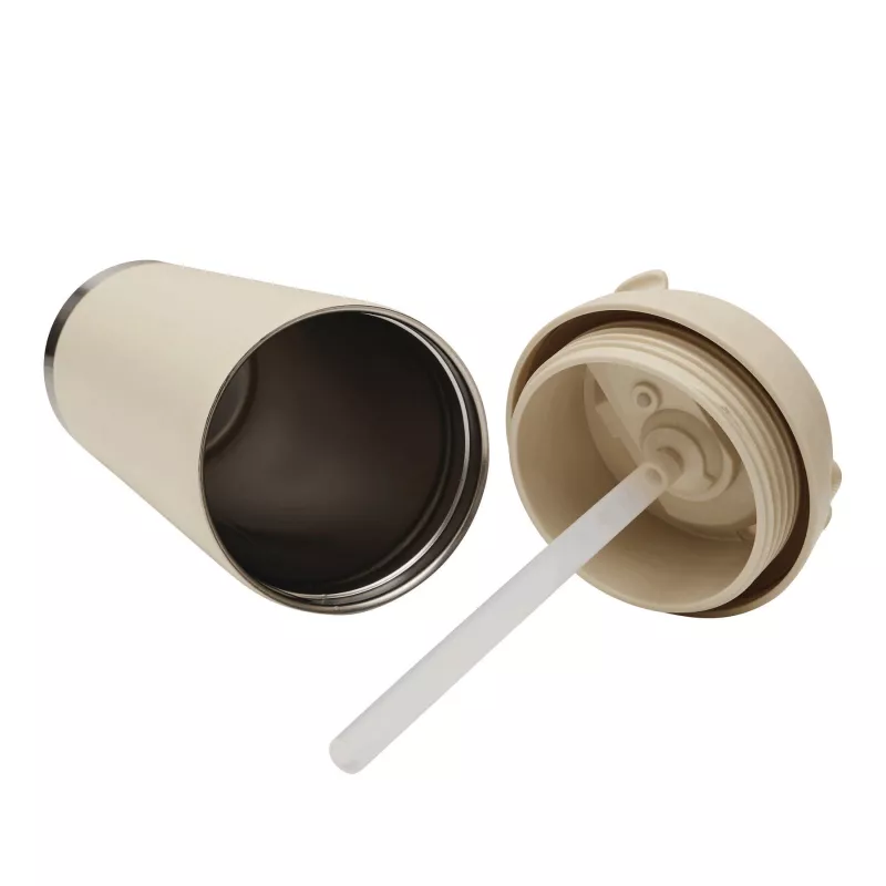 Butelka termiczna z podwójną izolacją - beżowy (56-0304743)