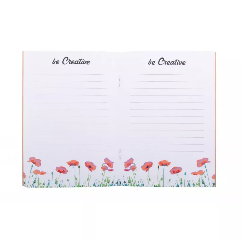 CreaNote Plus A6 Eco personalizowany notes - naturalny (AP716534)