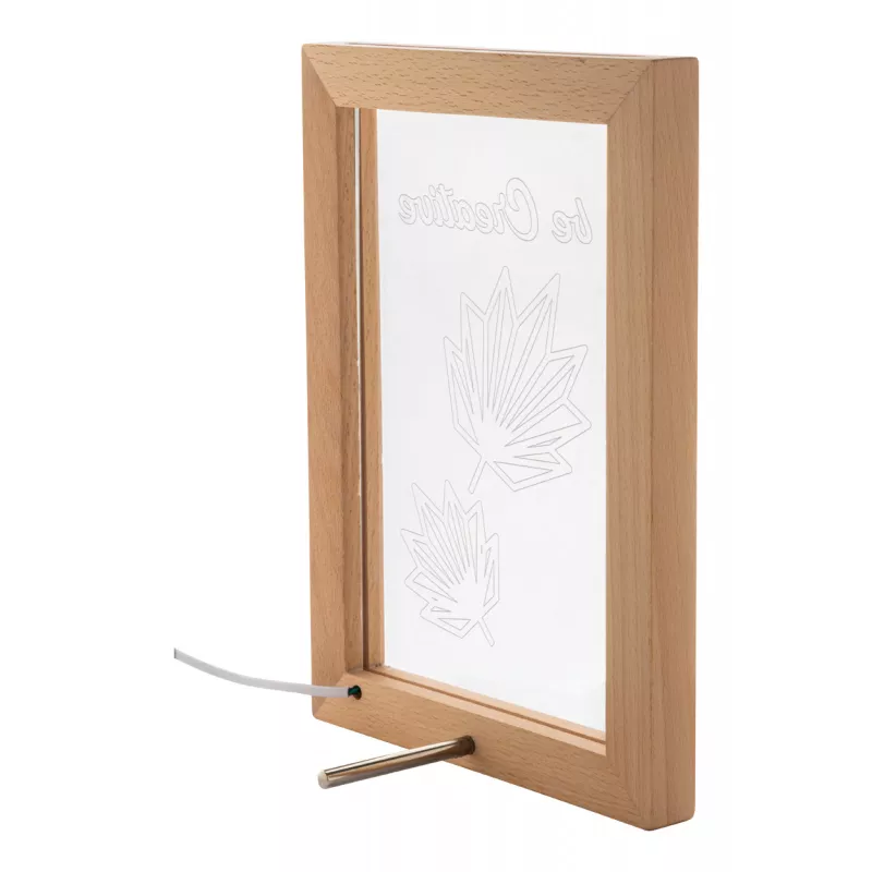 Woodiframe trofeum podświetlane - naturalny-a (AP716910)